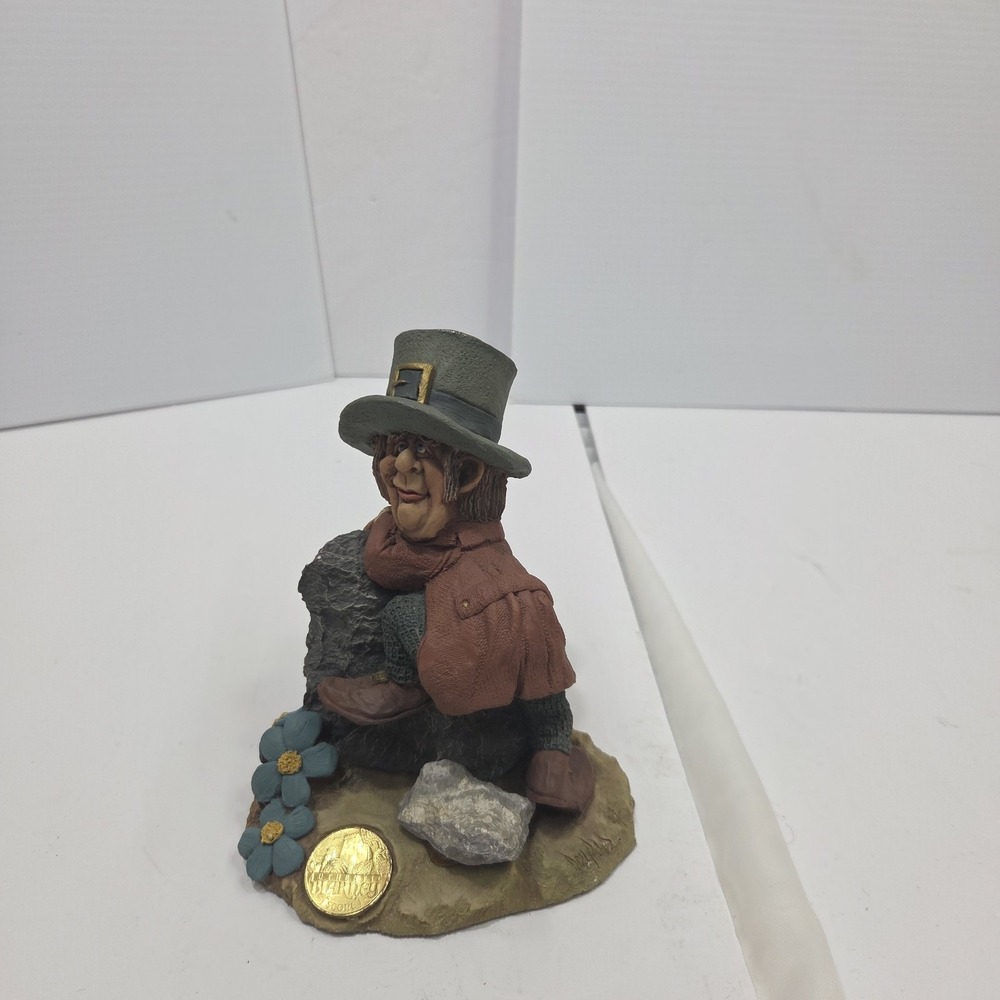 Tom Clark Jack Leprechaun Blarney Stone Cairn Studio Resin Gnome Figurine 1994